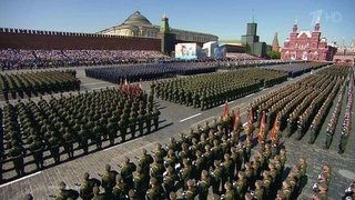 Парад, посвященный Дню Победы. 09.05.2016