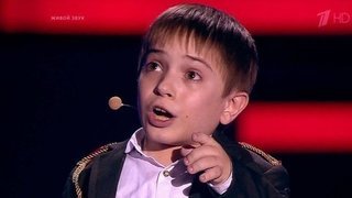 Данил Плужников. «Два орла». Голос.Дети-3. Слепое прослушивание. Фрагмент выпуска от 11.03.2016