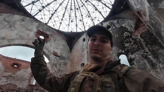 Журналисты Первого канала добрались до Горнальского мужского монастыря, освобожденного от ВСУ